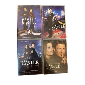 Castle Seasons 1-4 Complete Good Condition Used
